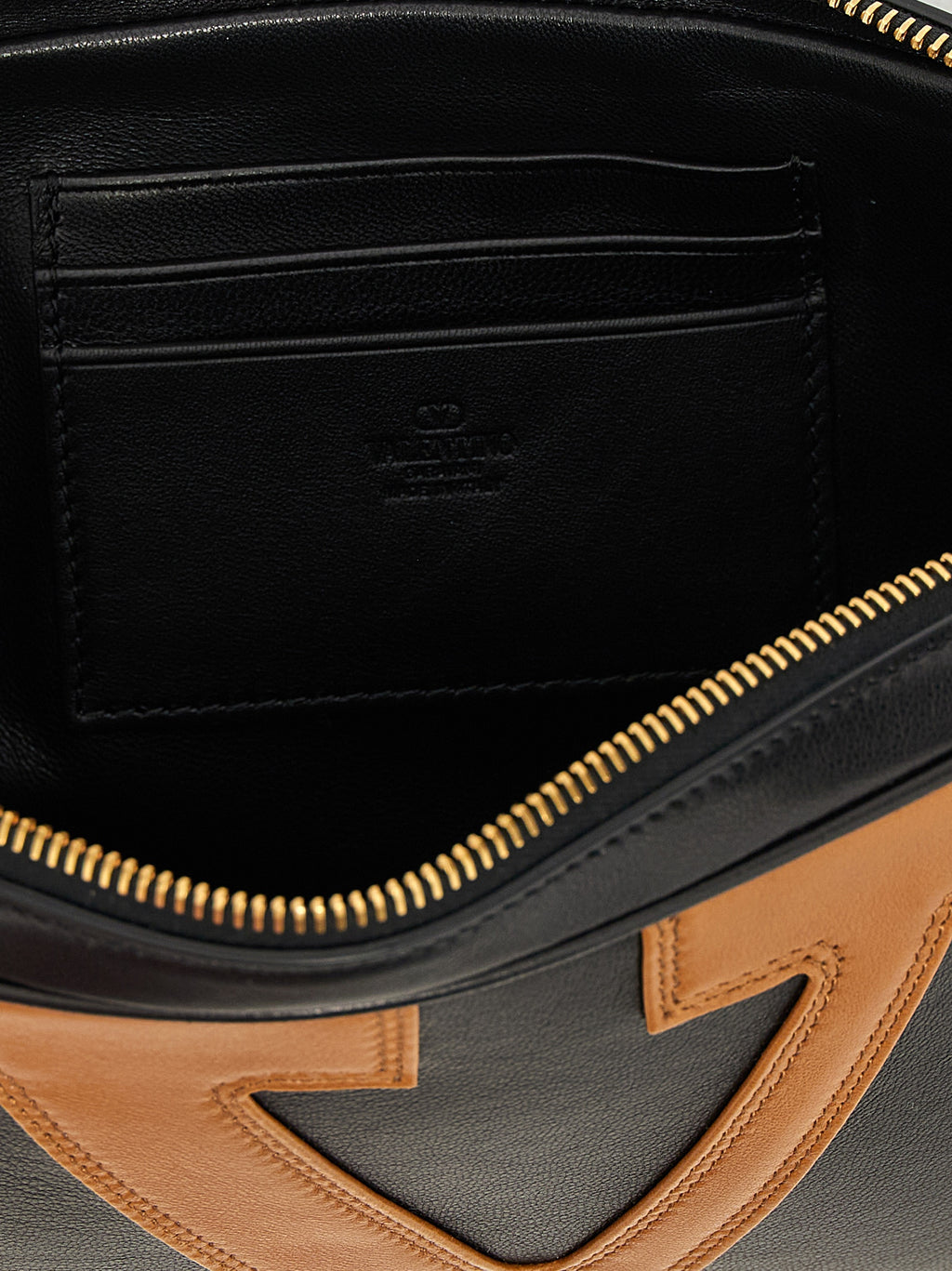 Multicolor Lamb Leather Viva Superstar Clutch
