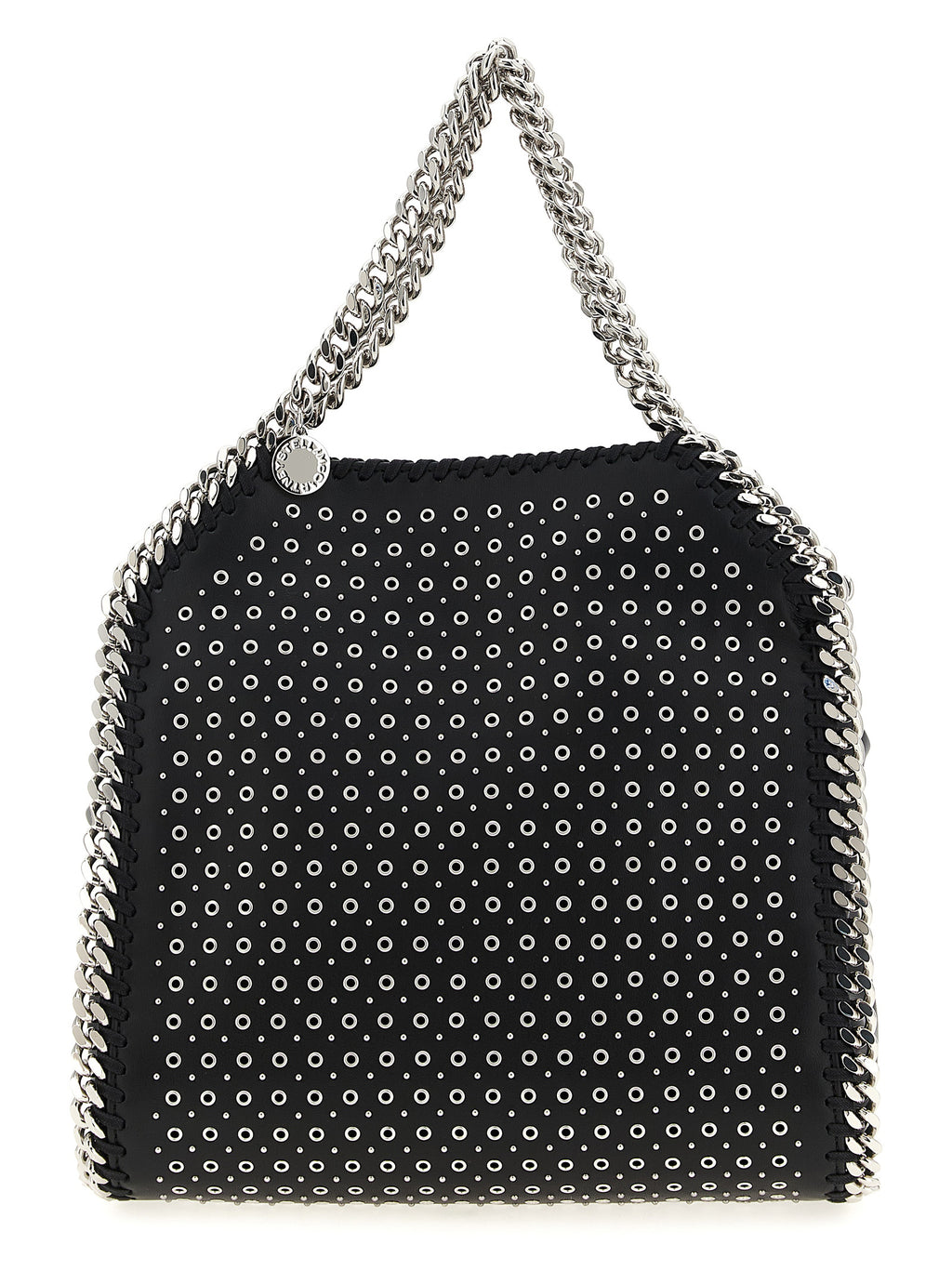 Black Polyester Handbag