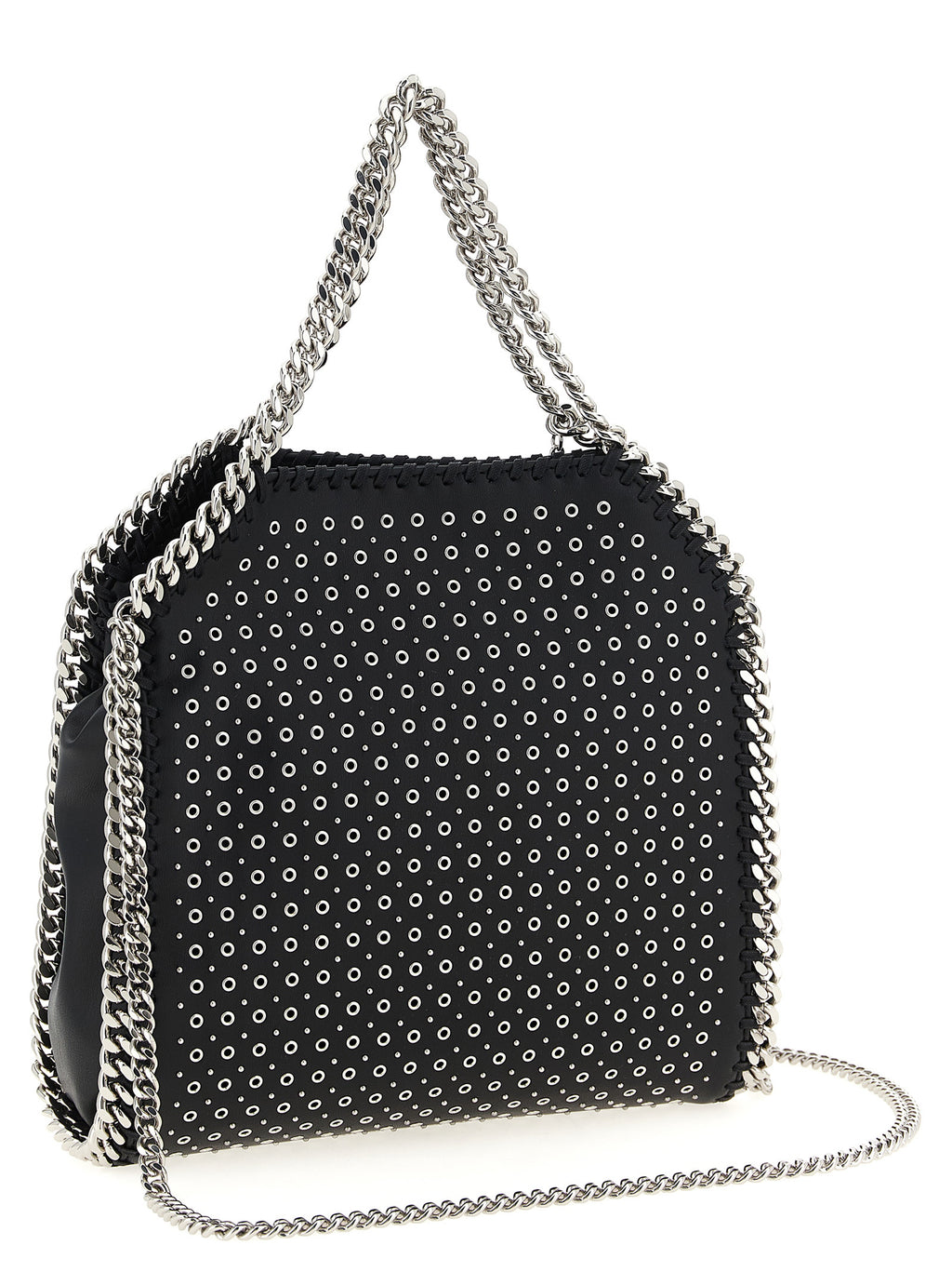 Black Polyester Handbag