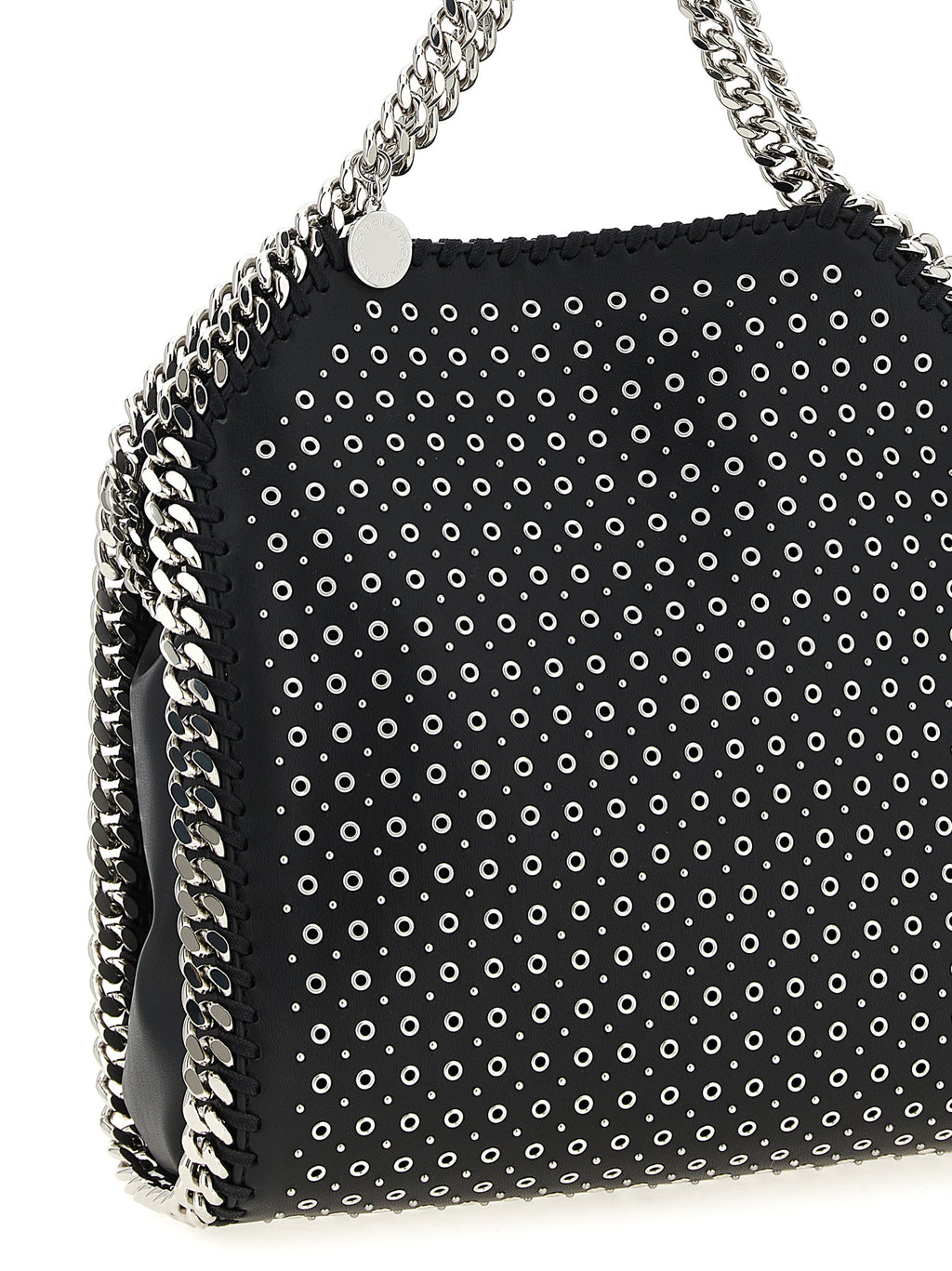 Black Polyester Handbag