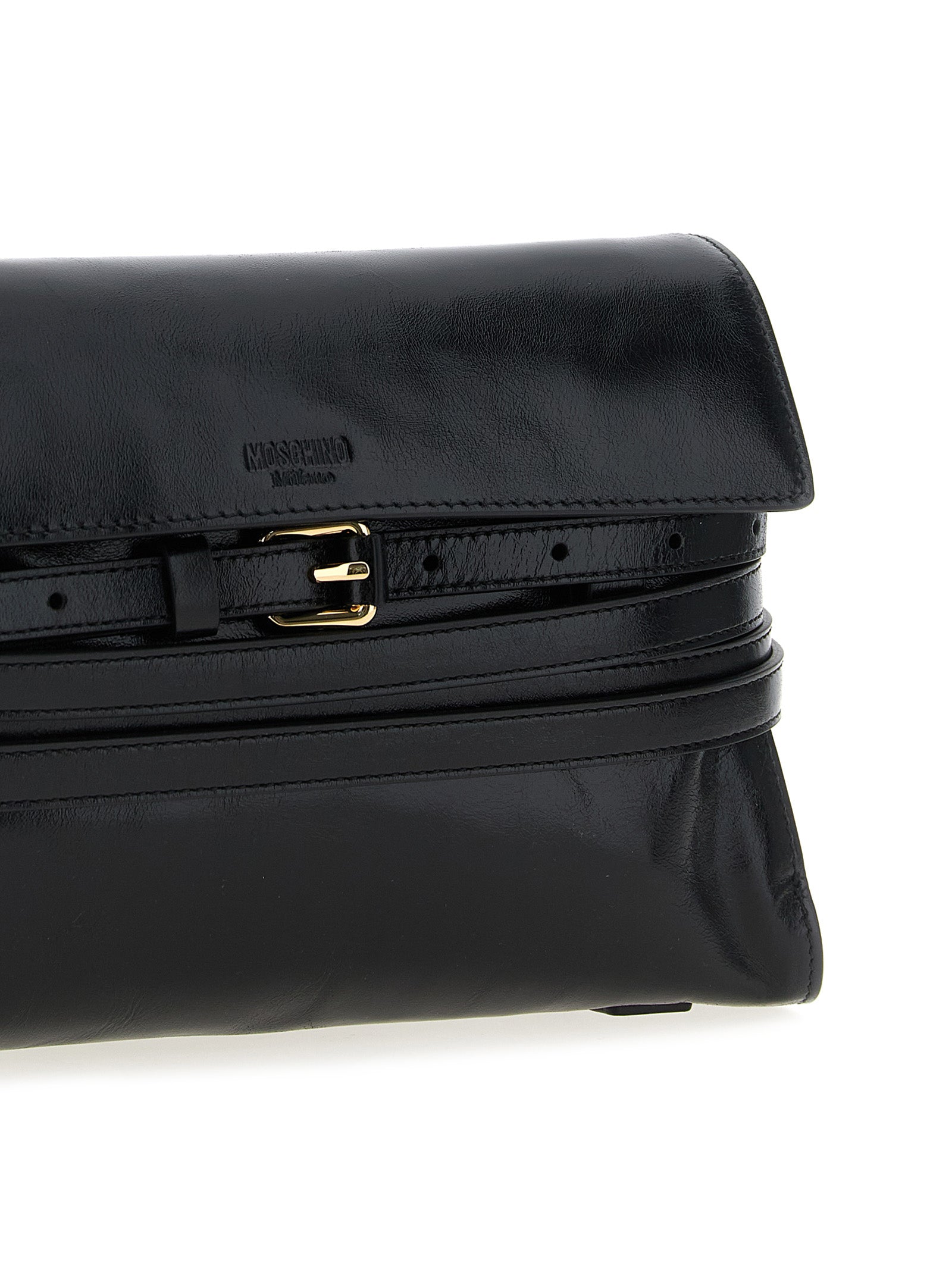 Tie Me Leather Crossbody Bag