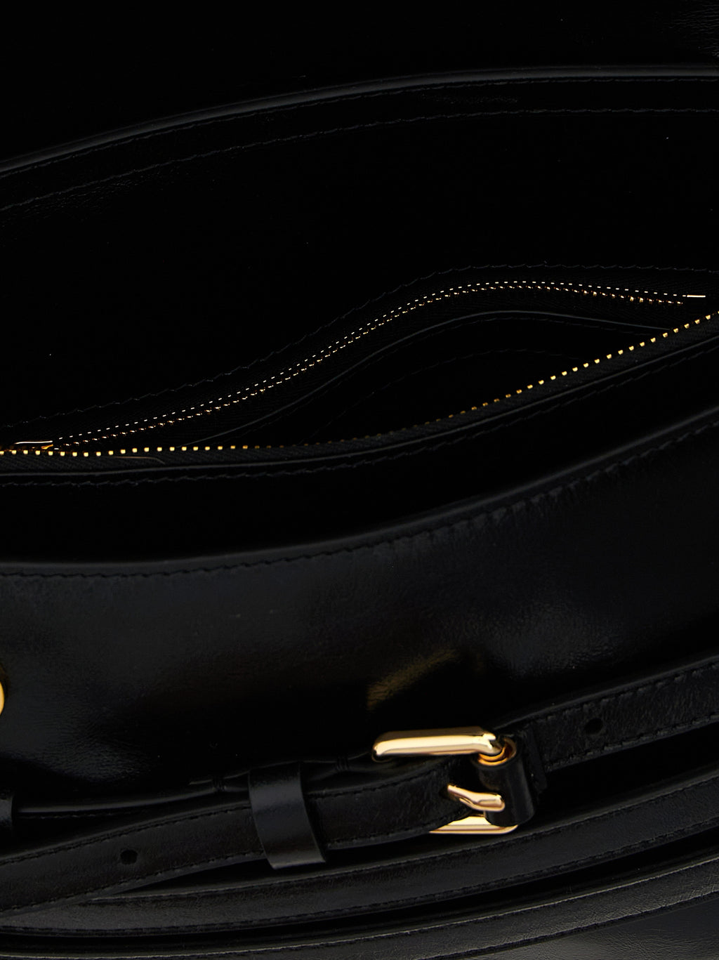Tie Me Leather Crossbody Bag