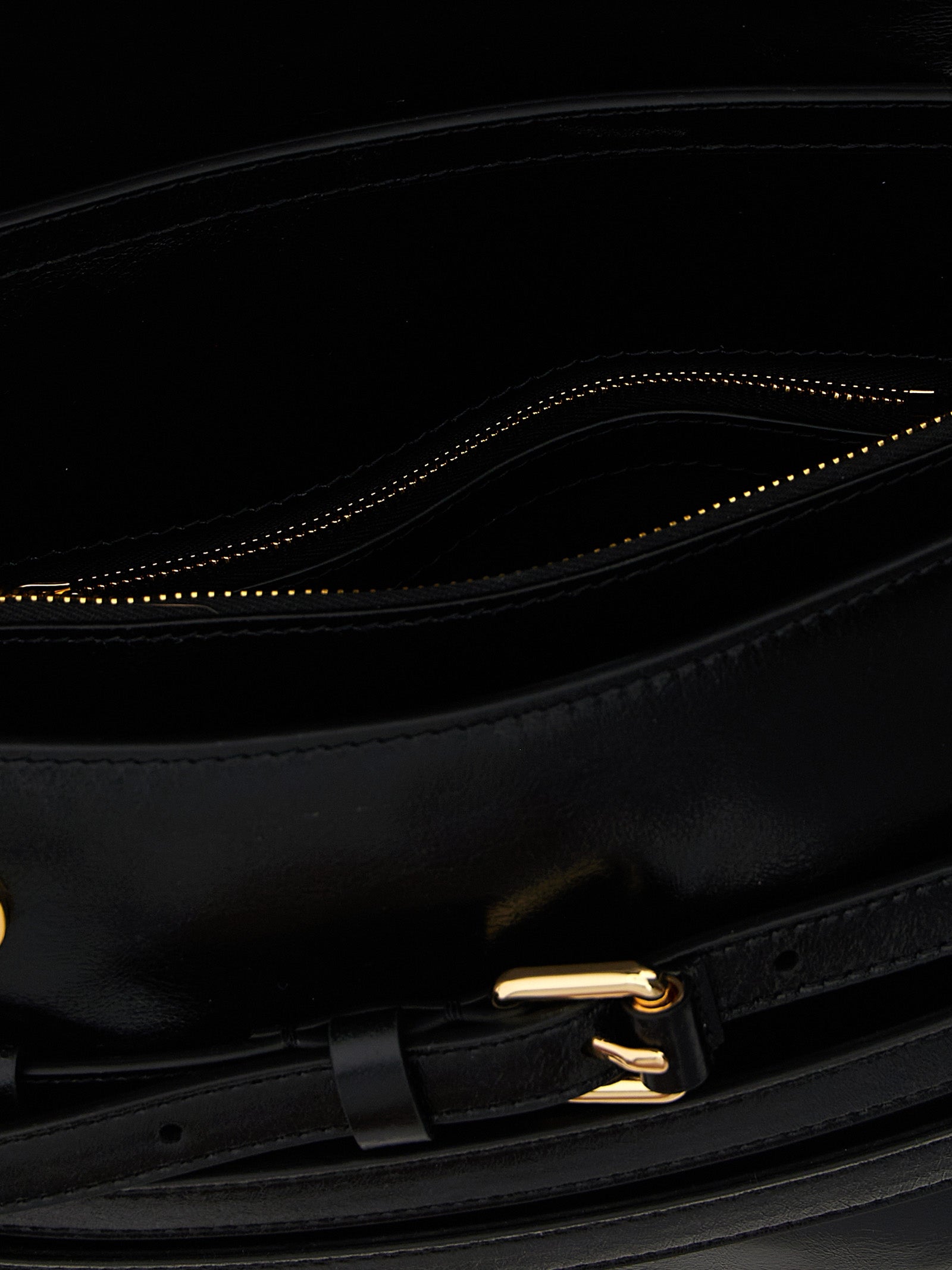 Tie Me Leather Crossbody Bag