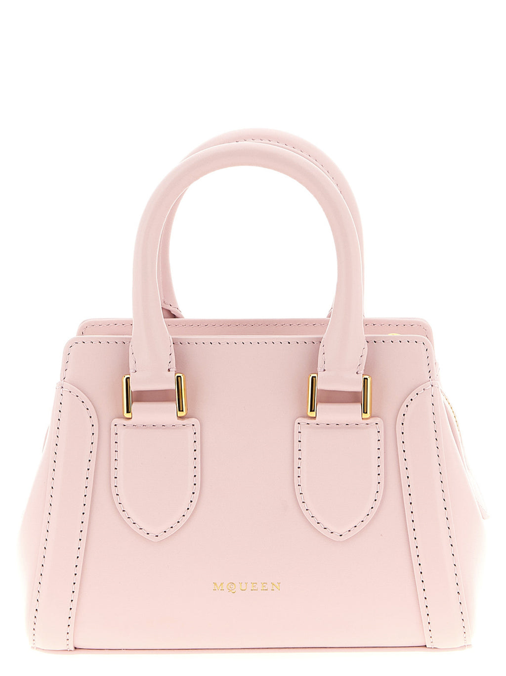Pink Calfskin Birdee Mini Handbag