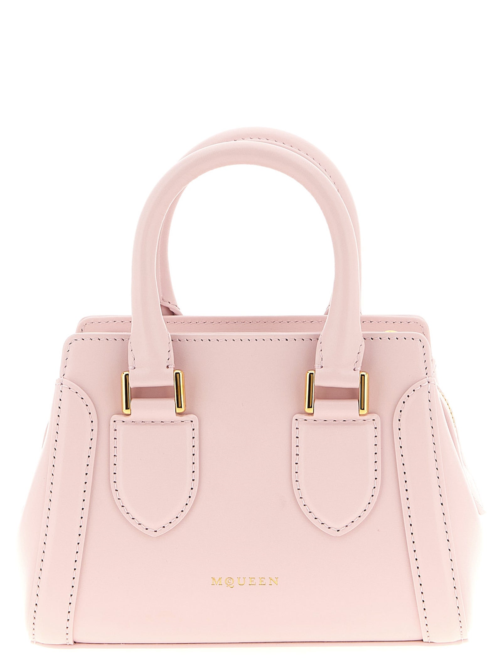 Pink Calfskin Birdee Mini Handbag