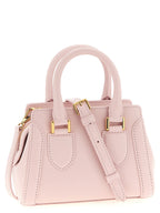 Pink Calfskin Birdee Mini Handbag