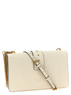 White Goatskin Love One Classic Crossbody Bag