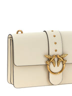 White Goatskin Love One Classic Crossbody Bag