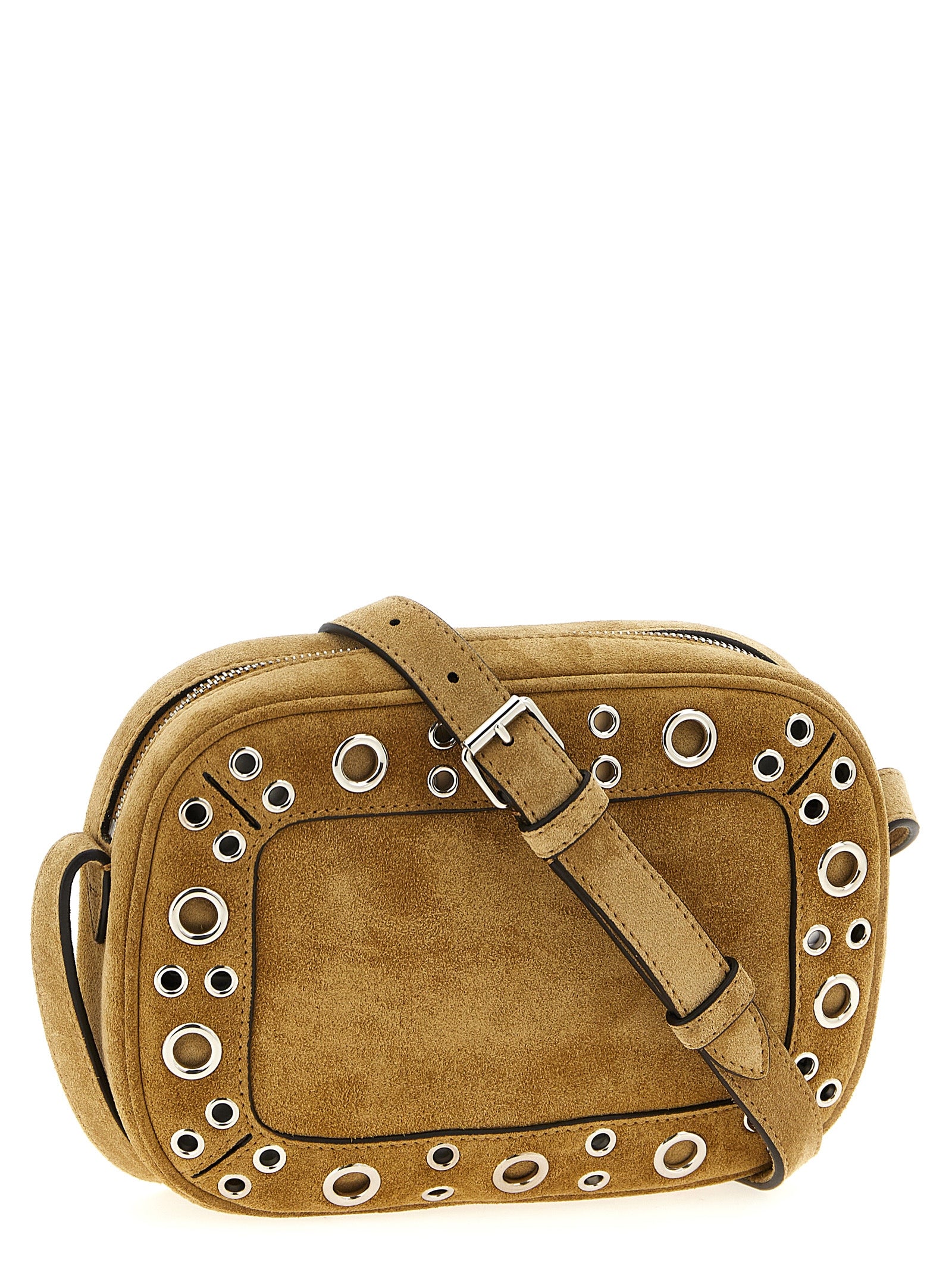 Beige Nellcôte Cowhide Crossbody Bag