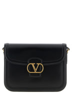 Black Calfskin 9TO5 Shoulder Bag