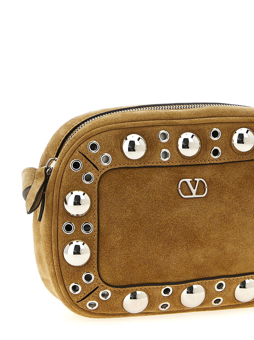 Beige Nellcôte Cowhide Crossbody Bag