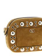 Beige Nellcôte Cowhide Crossbody Bag