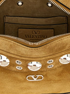 Beige Nellcôte Cowhide Crossbody Bag