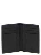 Black Ostrich Skin Cardholder
