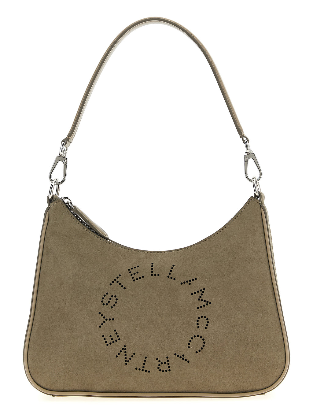 Small Hobo Grained Polyamide Shoulder Bag