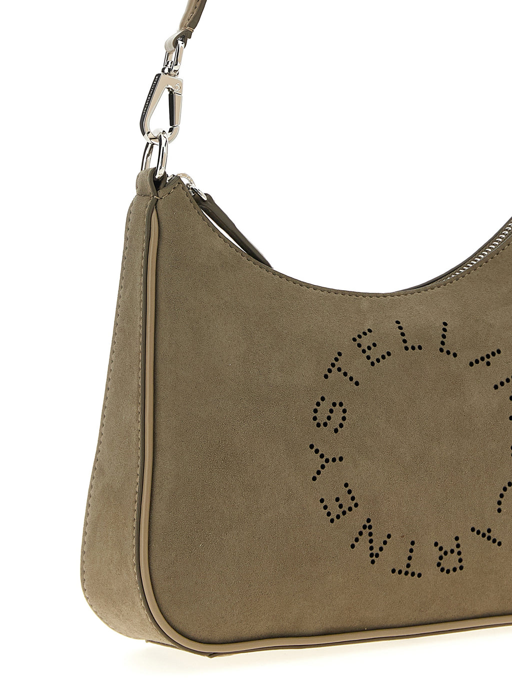 Small Hobo Grained Polyamide Shoulder Bag