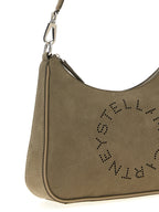 Small Hobo Grained Polyamide Shoulder Bag