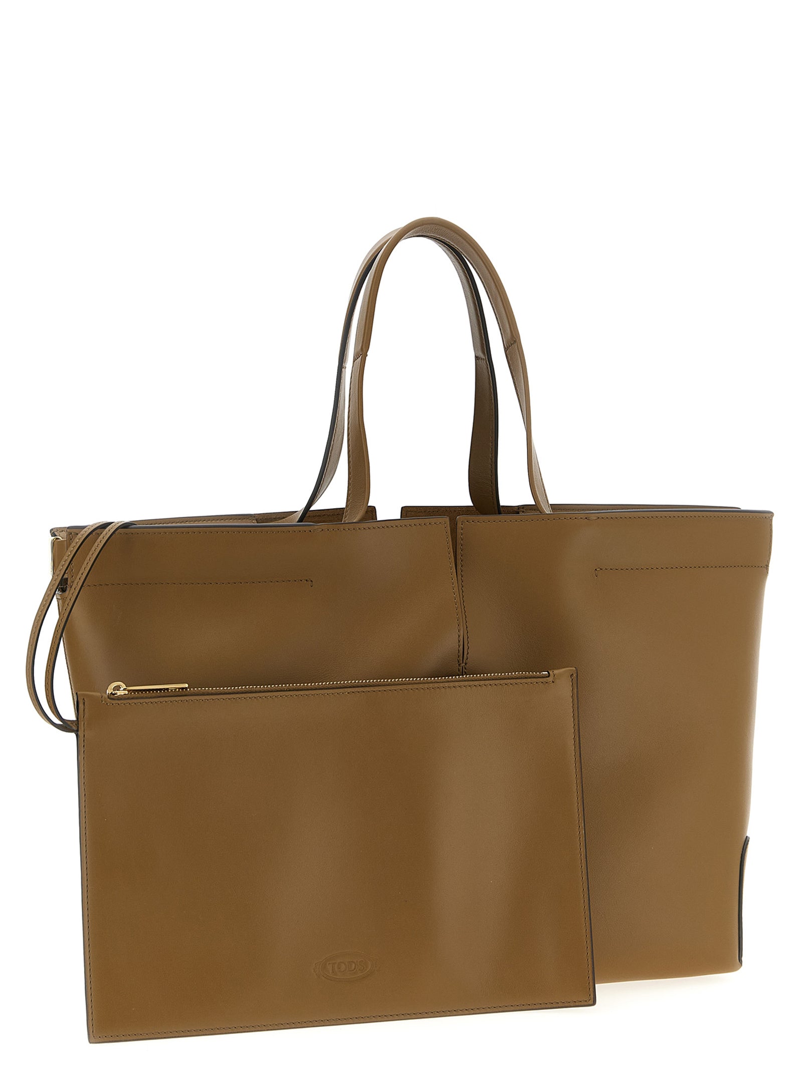 Calfskin Medium Small Di Bag Folio Tote