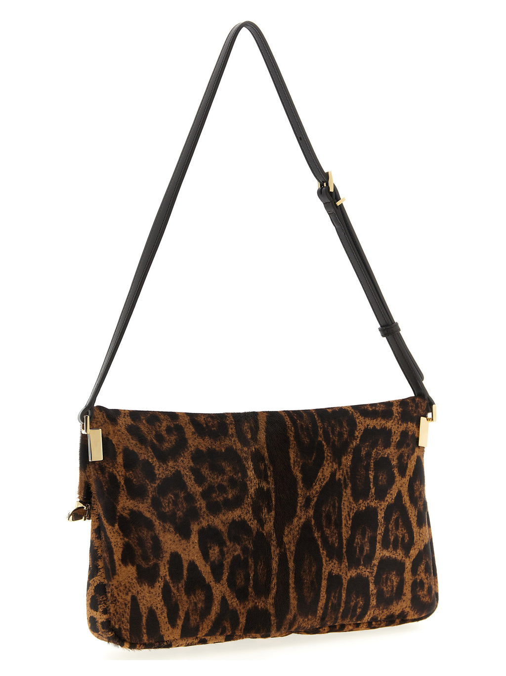 Brown Calfskin Magenta Bag