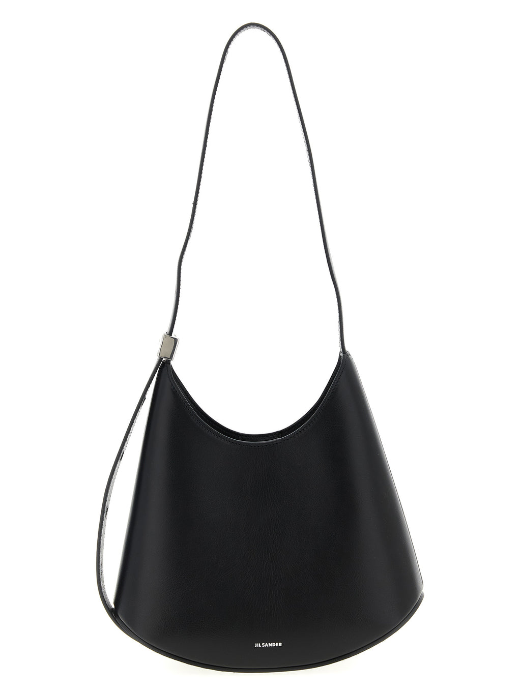 Black Leather Eldorado Shoulder Bag