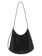 Black Leather Eldorado Shoulder Bag