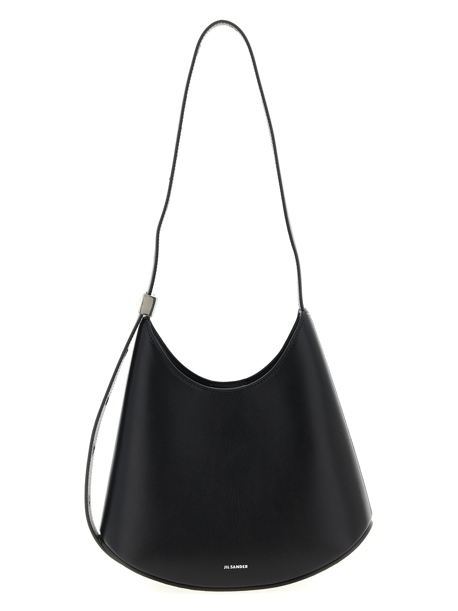 Black Leather Eldorado Shoulder Bag