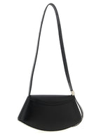 Black Leather Eldorado Crossbody Bag