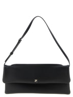 Black Cowhide Wrist Clutch