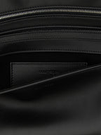 Black Cowhide Wrist Clutch