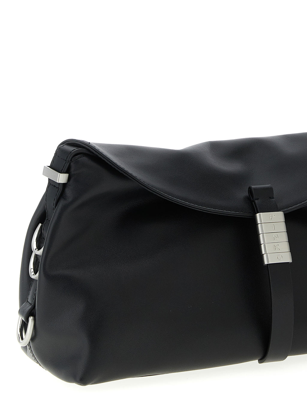 Saddle Baguette Goatskin Shoulder Bag