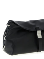 Saddle Baguette Goatskin Shoulder Bag