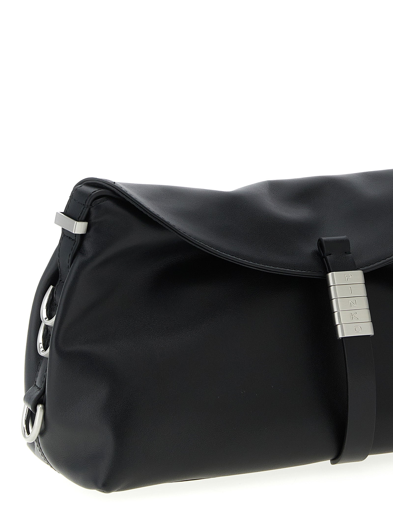 Saddle Baguette Goatskin Shoulder Bag