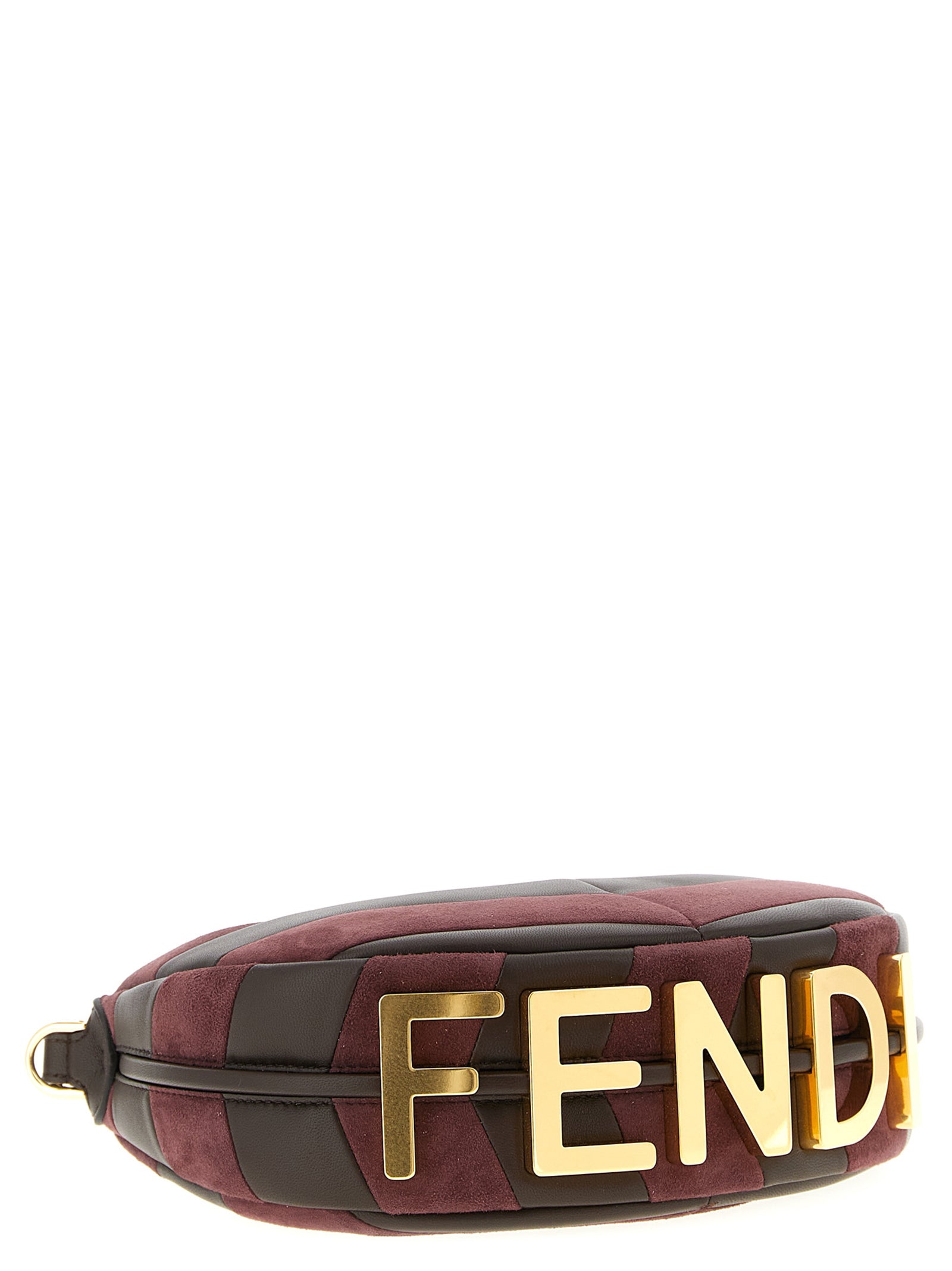 Multicolor Lamb Leather Fendigraphy Mini Bag