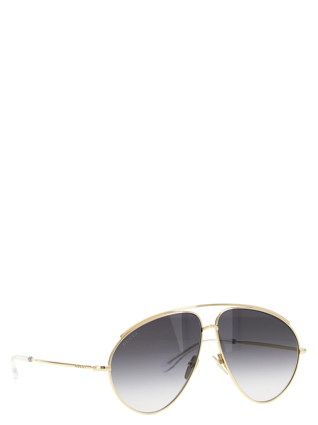 Gold Metal Aviator Sunglasses