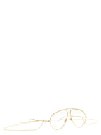 Gold Polyamide Aviator Sunglasses