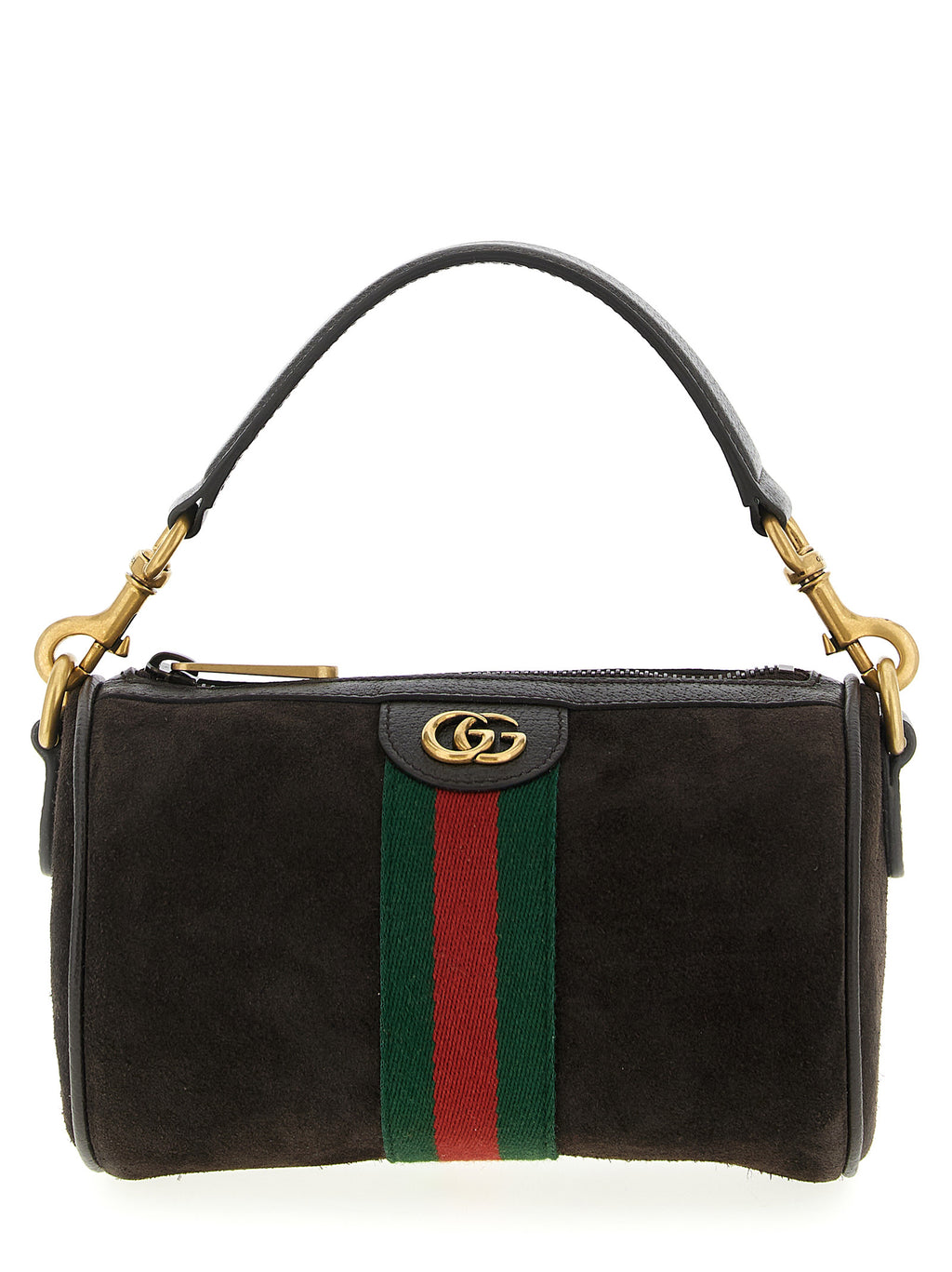 Mini Ophidia Brown Calfskin Handbag