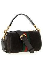 Mini Ophidia Brown Calfskin Handbag