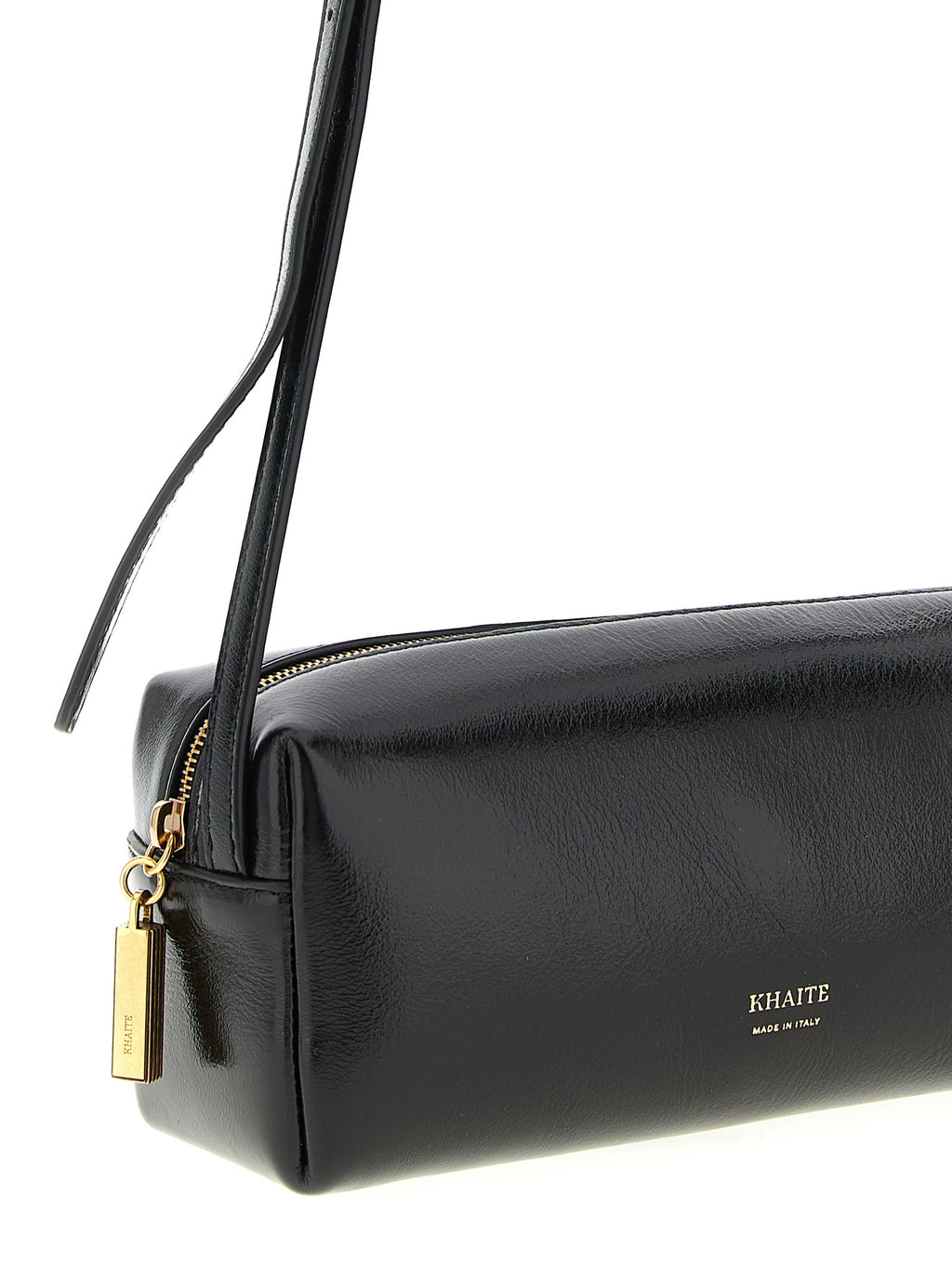 Black Calfskin Kye Mini Crossbody Bag