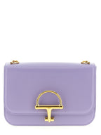Purple Calfskin Siena Shoulder Bag