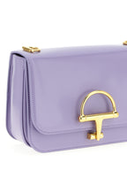 Purple Calfskin Siena Shoulder Bag