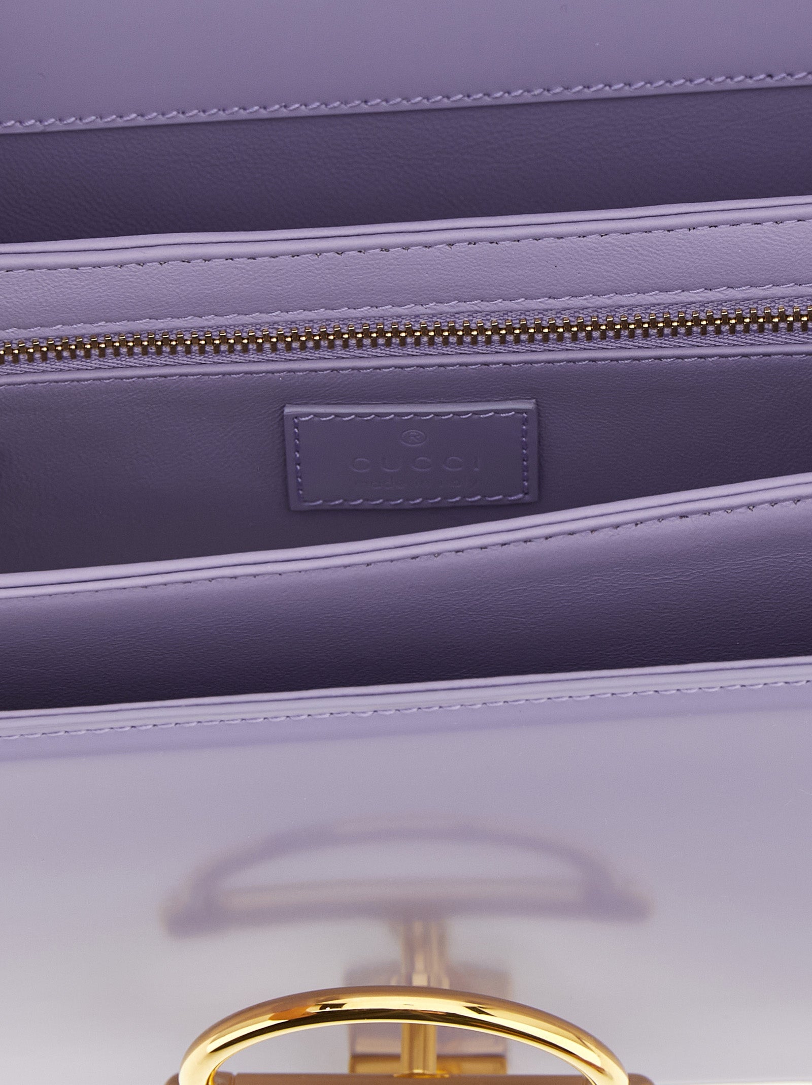 Purple Calfskin Siena Shoulder Bag