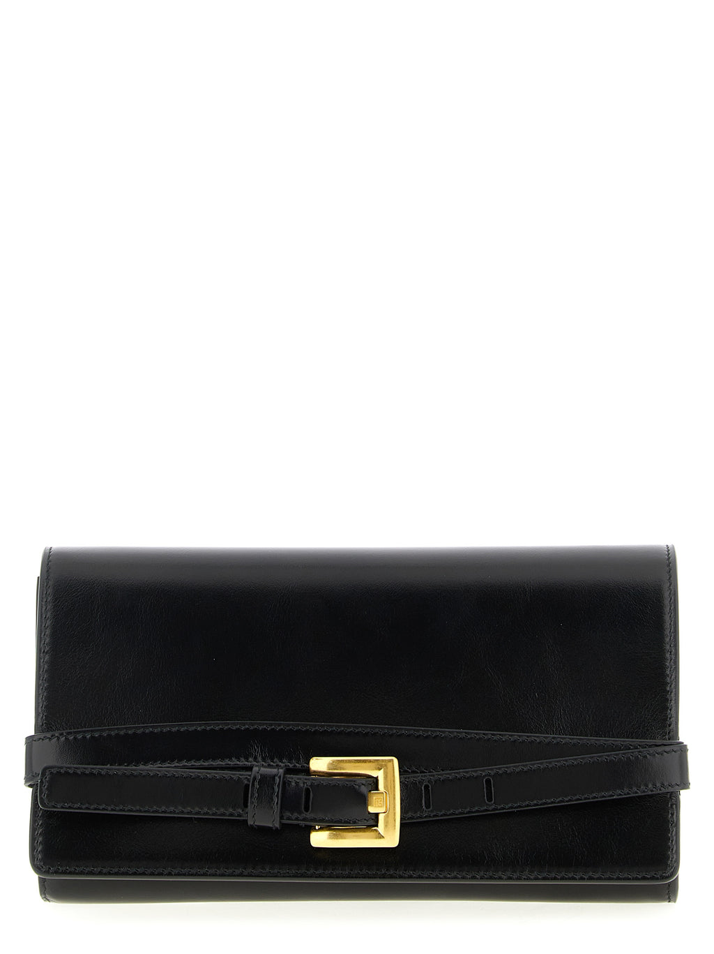 Black Calfskin Shuffle Wallet
