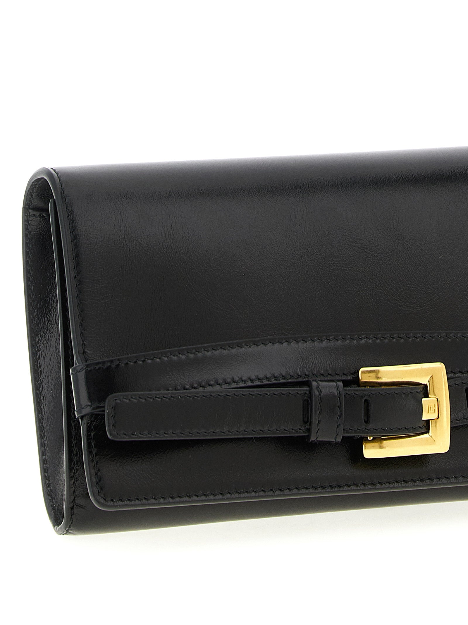 Black Calfskin Shuffle Wallet