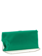 Satin Bicolor Viscose Clutch Bag