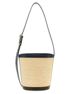Multicolor Polyamide Raffia Shoulder Bag