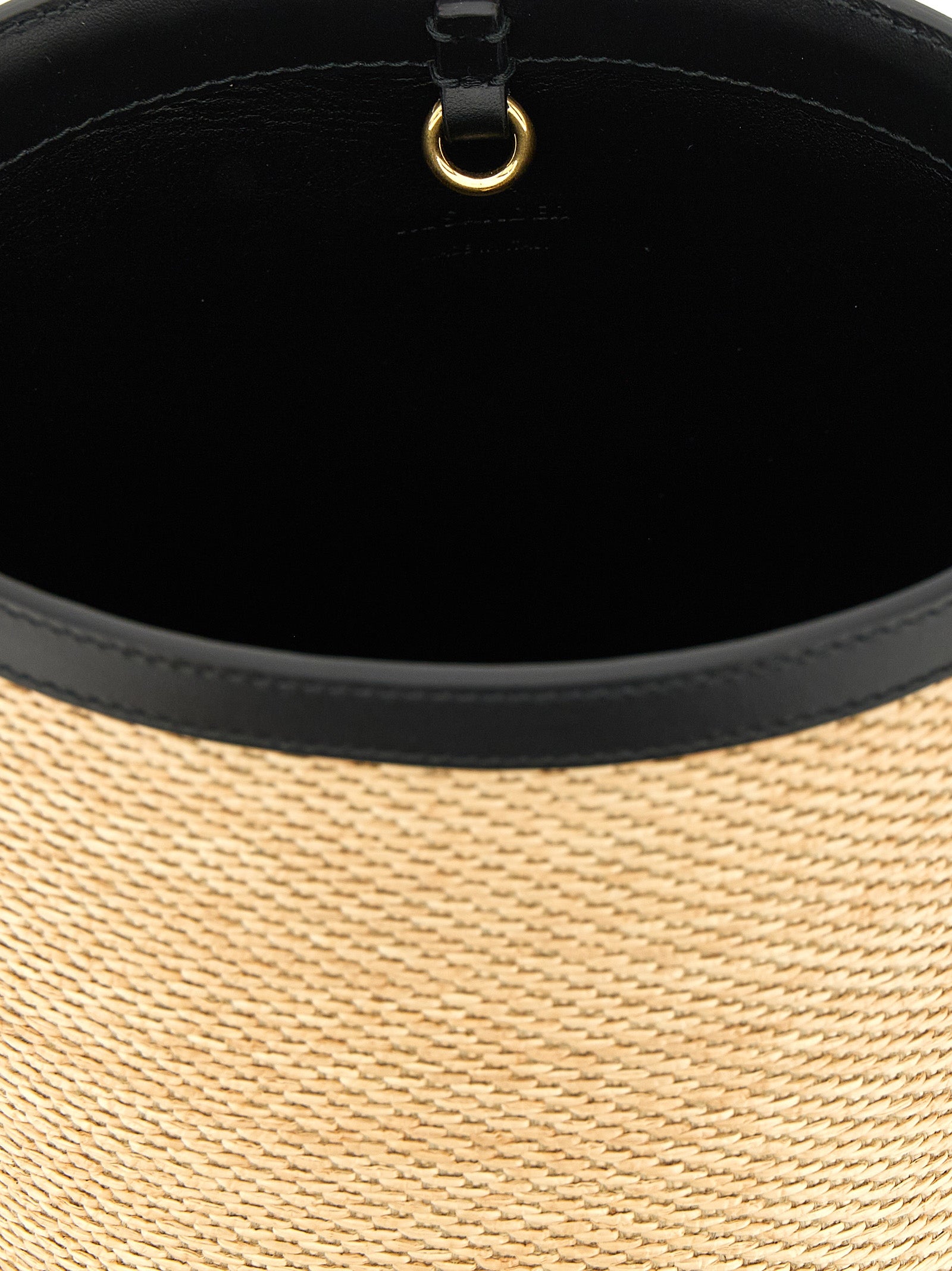 Multicolor Polyamide Raffia Shoulder Bag