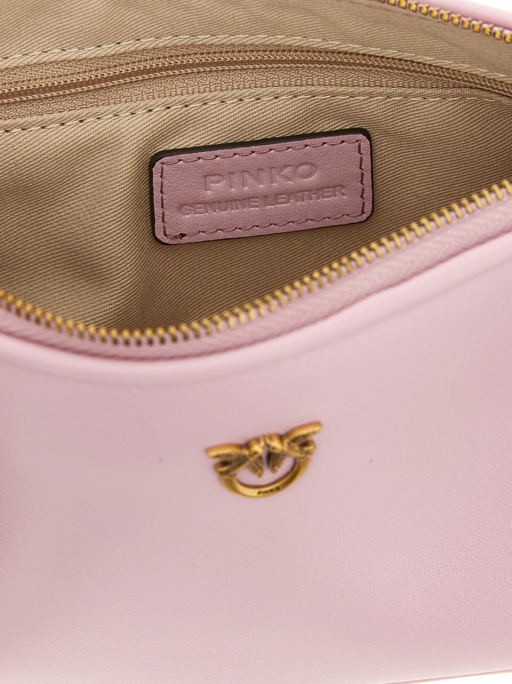 Mini Half Moon Cow Leather Crossbody Bag