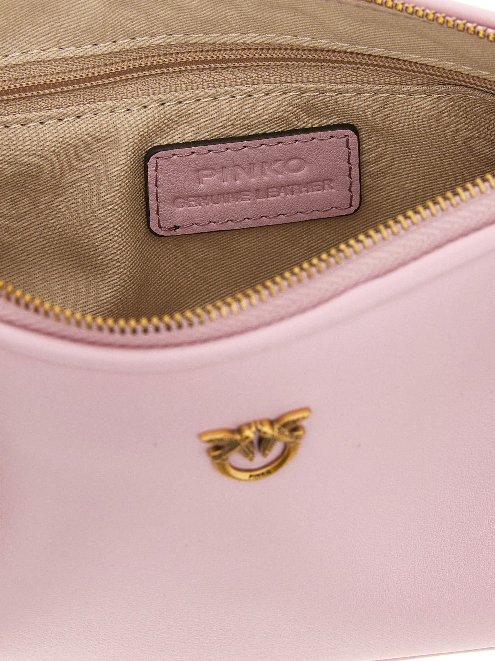 Mini Half Moon Cow Leather Crossbody Bag