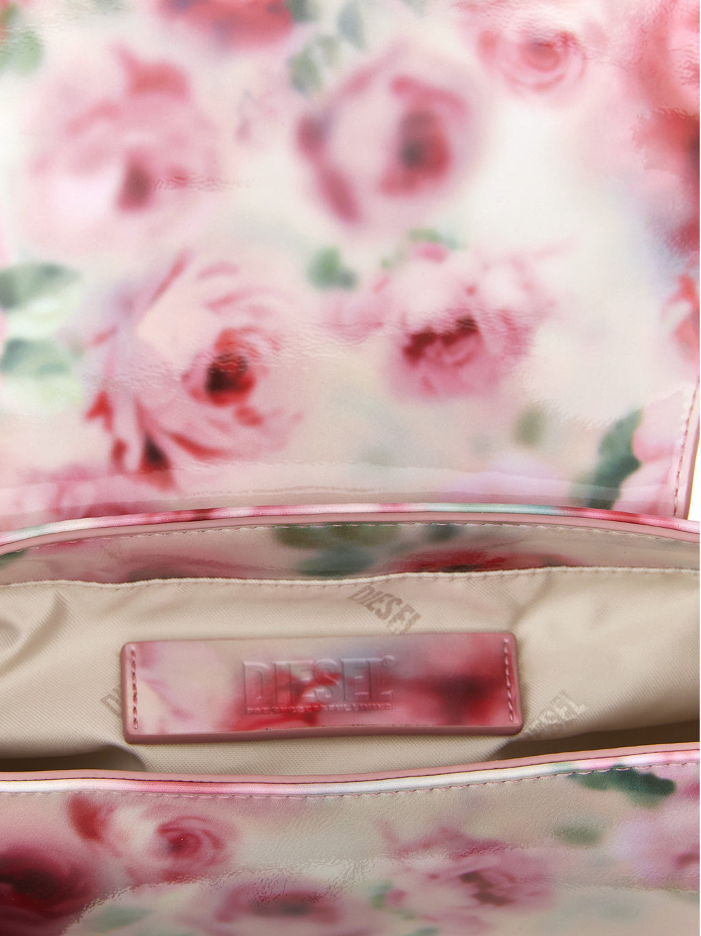 Play Crossbody Glossy Polyurethane Shoulder Bag