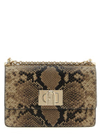 Gray Goat Leather Mini 1927 Crossbody